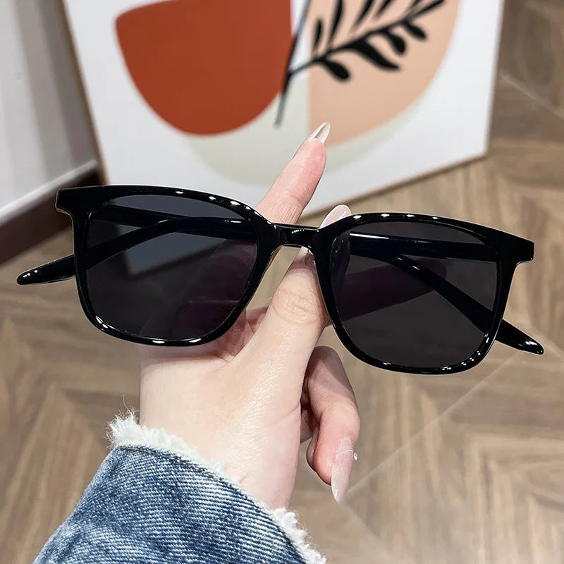 Fashion Trend Men Women Oversized Myopia Eyewear Finished Optical Spectacle Sun Glasses Diopter 0 To -4.0 Near Sight Eyeglasses