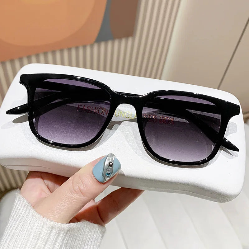 Fashion Trend Men Women Oversized Myopia Eyewear Finished Optical Spectacle Sun Glasses Diopter 0 To -4.0 Near Sight Eyeglasses